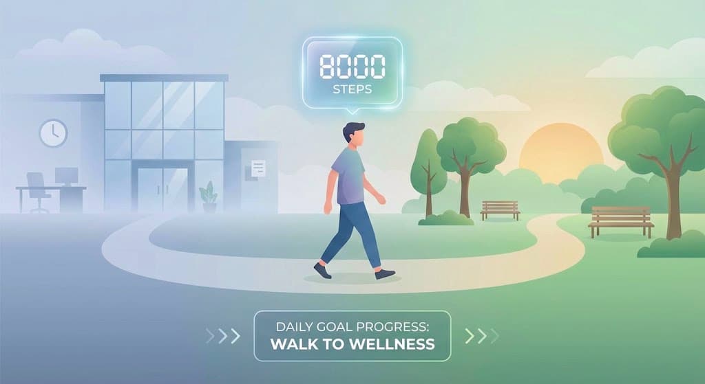 Comparaison entre rester assis et marcher pour la dépense calorique